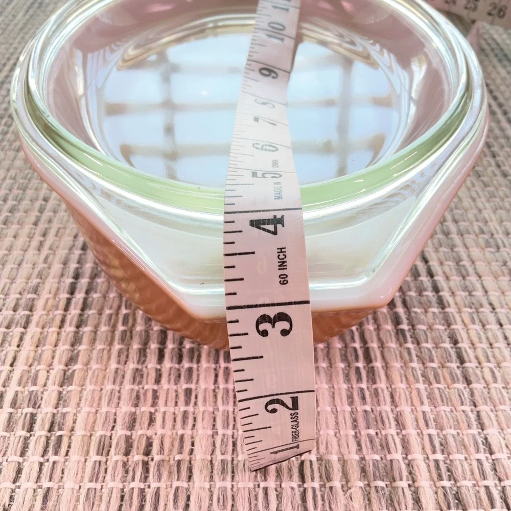 Vintage PYREX EARLY AMERICAN 1-1/2 Qt Oval Casserole. W/ Lid. #043 Gold On Brown